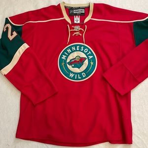 Minnesota Wild Hockey Cuttlebuck Reebok Jersey
